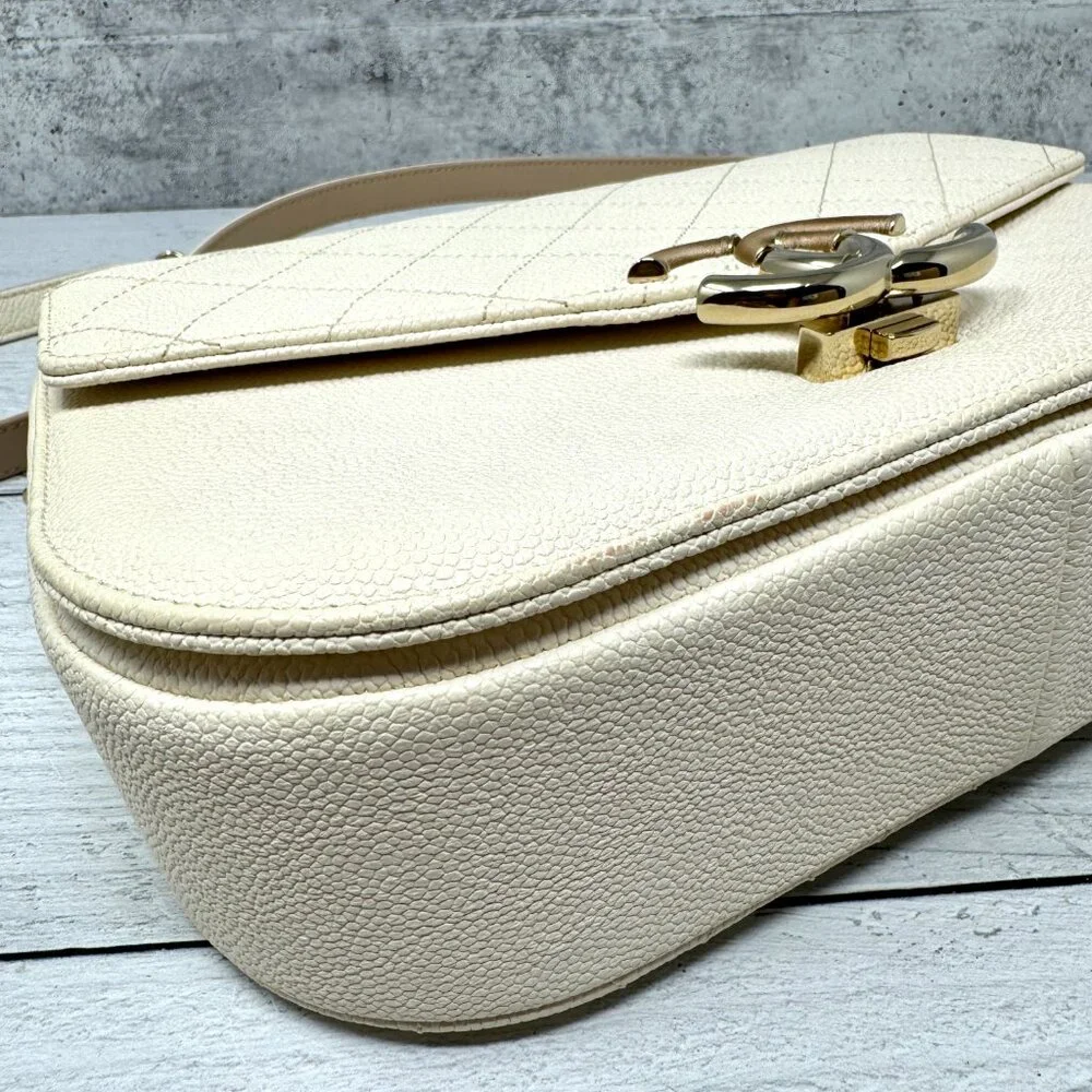 CHANEL Medium Caviar Cuba Top Handle Flap Satchel - Picture 7 of 16